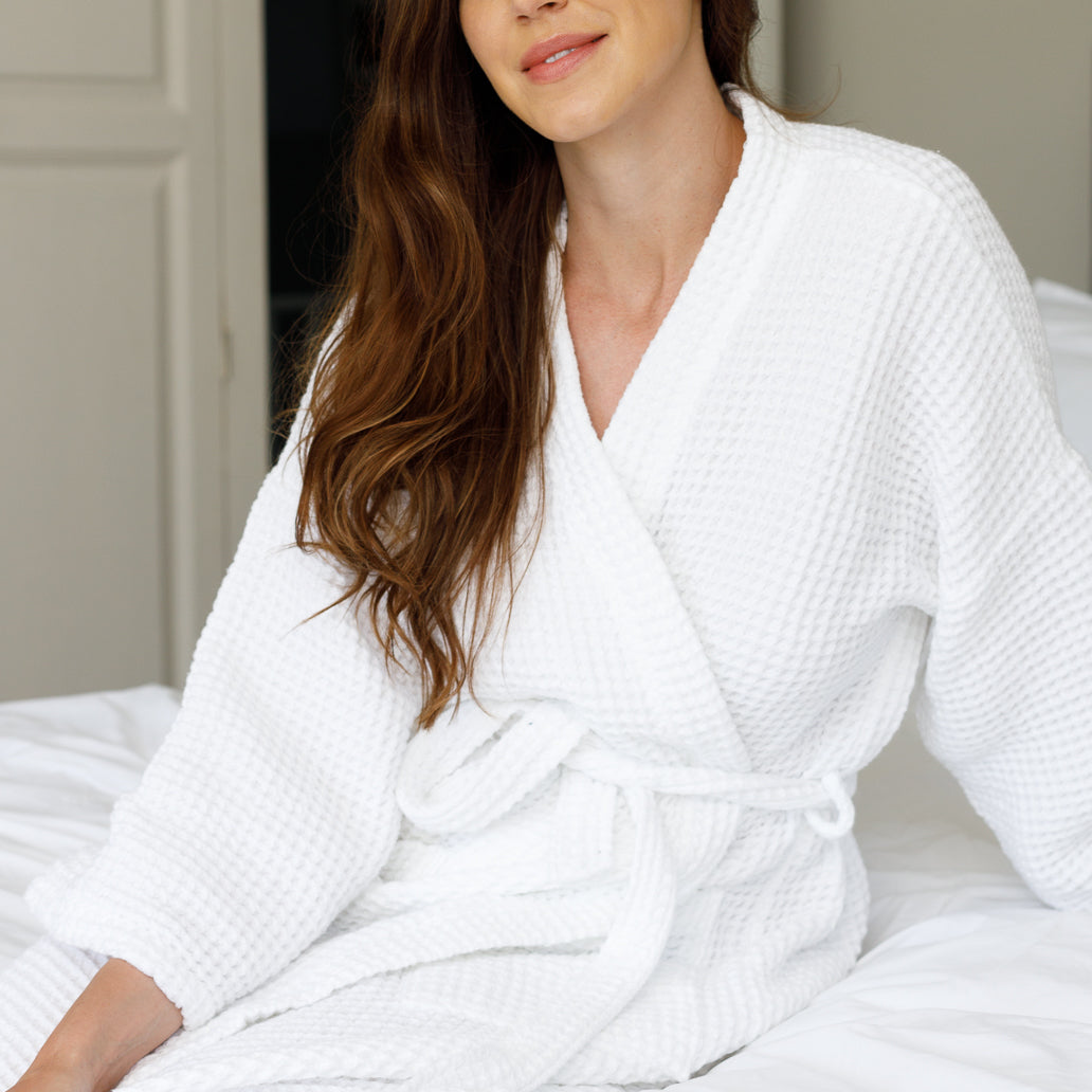 Light Waffle Robe