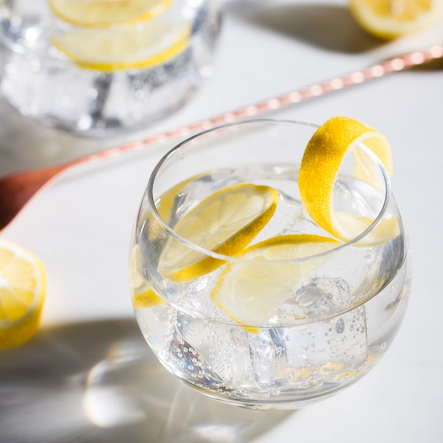 Crystal Gin Tumblers by Lunar Oceans