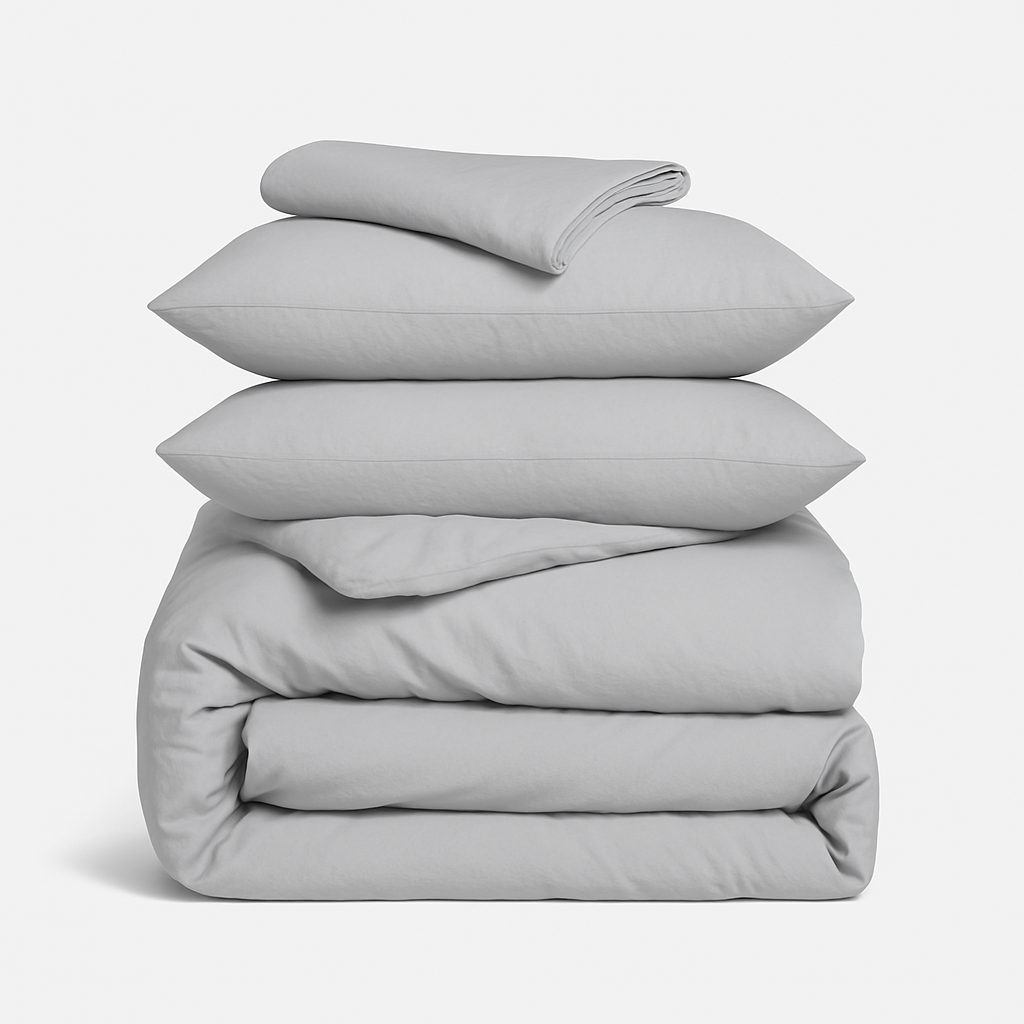 Soft Cotton Bed Bundle - Grey