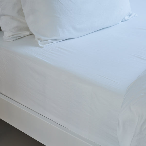 Luxe Cool & Crisp Cotton Fitted Sheet