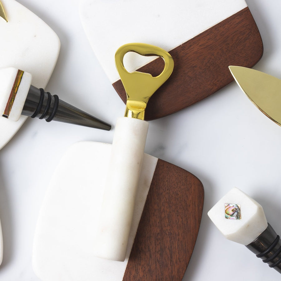 Marble & Gold Bottle Opener