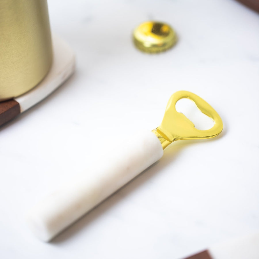 Marble & Gold Bottle Opener