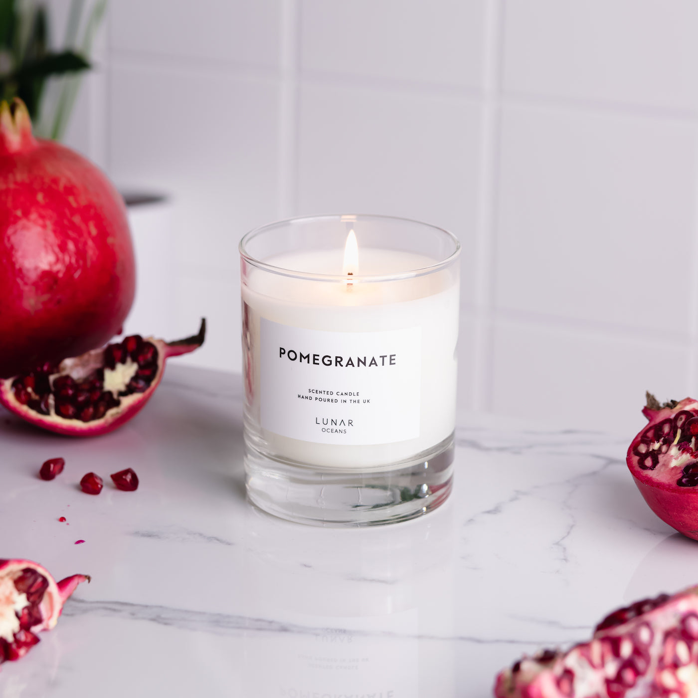 Pomegranate Scented Candle 200g